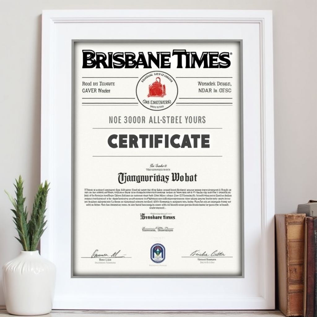 Brisbane Times Recognition