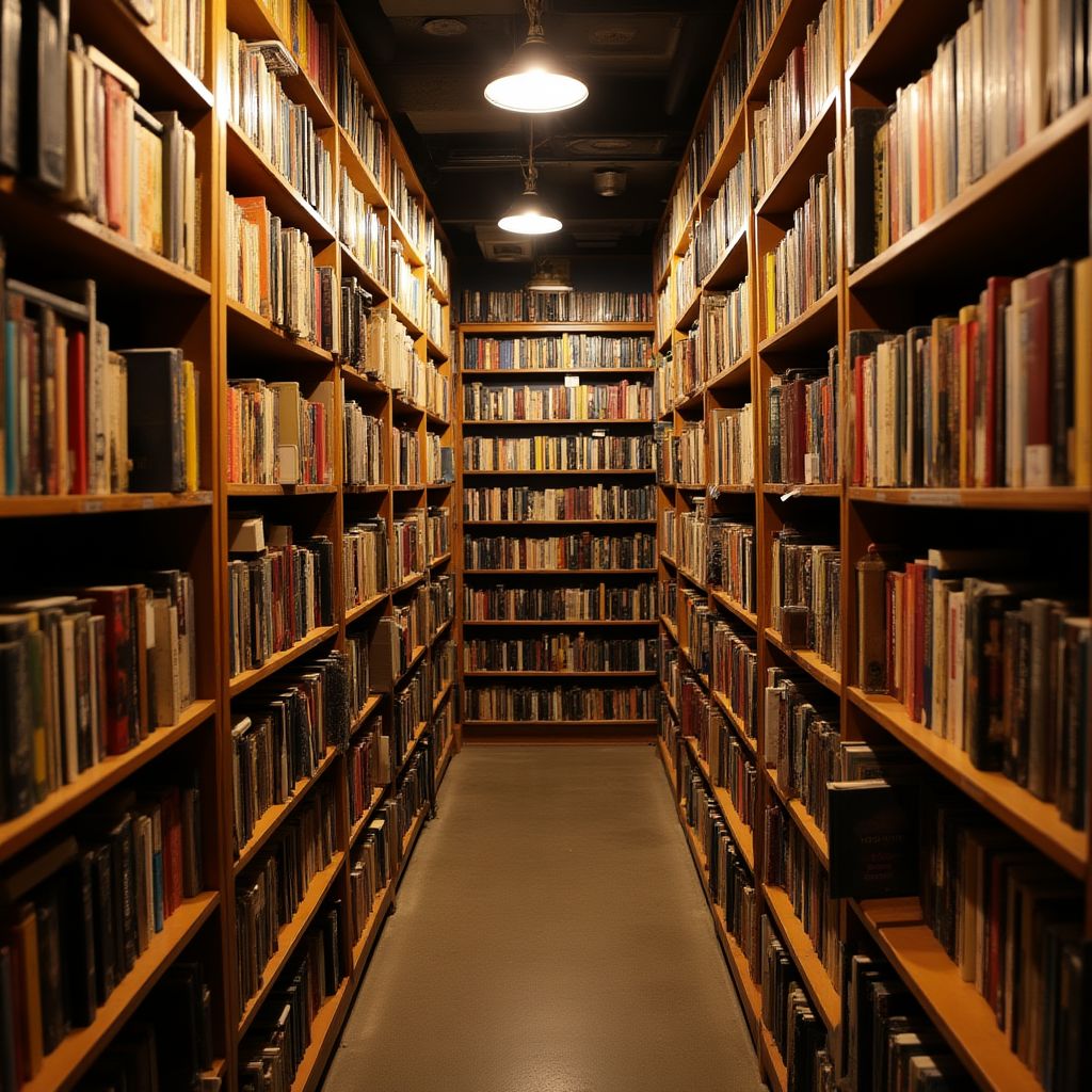 Secret bookstore in Brisbane